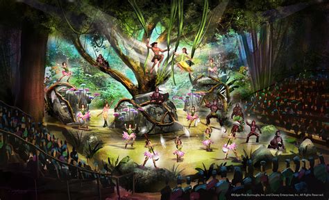 Tarzan Call Of The Jungle Rendering Shanghai Disney