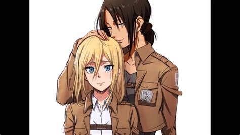 Attack On Titan Ymir X Christa Tribute Yuri Warning Youtube