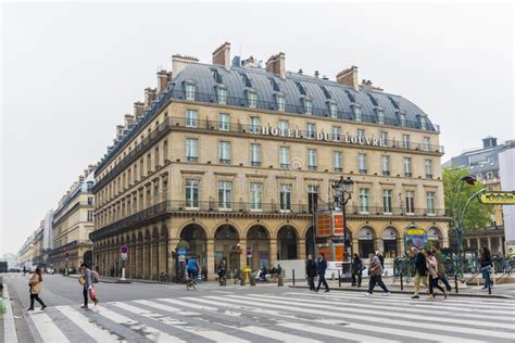 Luxury Hotel Du Louvre In Paris France Editorial Stock Image Image