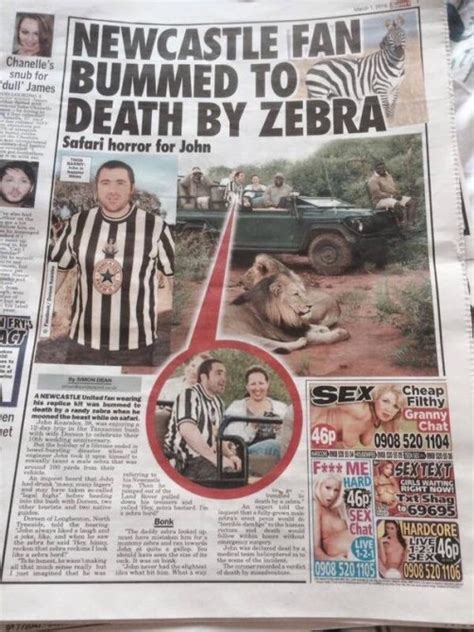 12 Hilarious Sunday Sport Headlines That Are Surely Too Outrageous To Be True Right