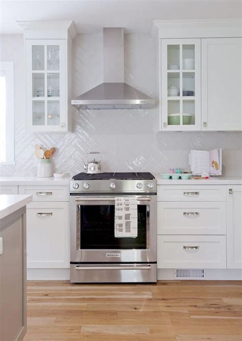 Adorable 80 Beautiful White Kitchen Backsplash Ideas Backsplash