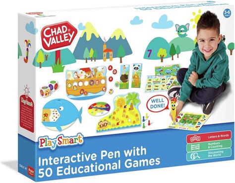 Chad Valley Playsmart Interactive Learning Set Uk Toys And Games