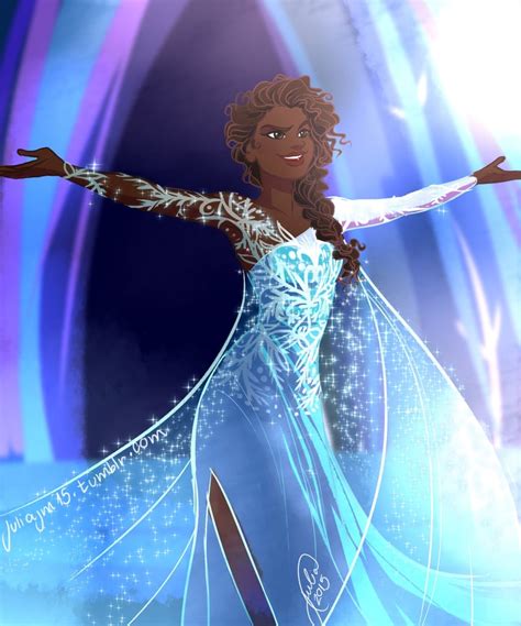 Elsa The Snow Queen Disney Princesses Of Different Races Popsugar