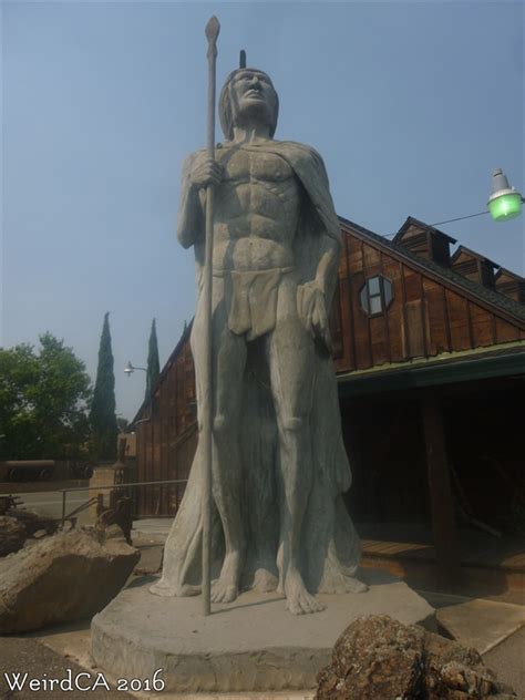 These life size buffalo statue come in distinct designs and shapes. Statue, Buffalo, Giant Shoe - Weird Nevada