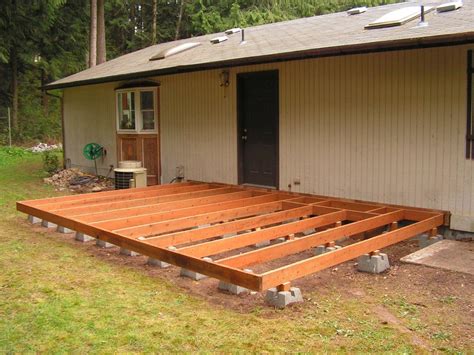 Do it yourself ground level deck. How to Build a Deck Using Deck Blocks | eHow