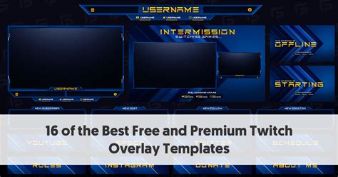 16 Of The Best Free And Premium Twitch Overlay Templates For 2020