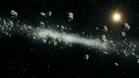 Real Asteroid Belt Wallpaper