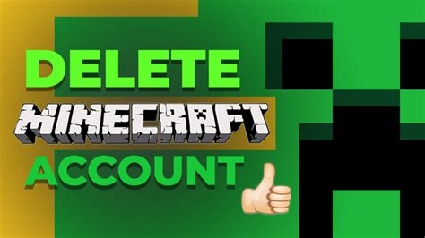How To Delete Your Minecraft Account
