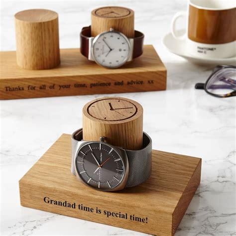 Maybe you would like to learn more about one of these? Personalised Watch Stand Gift For Grandad By Mij Moj ...