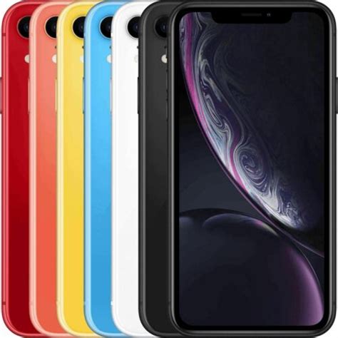 Apple Iphone Xr 64gb Unlocked All Colours Very Good Condition Ebay