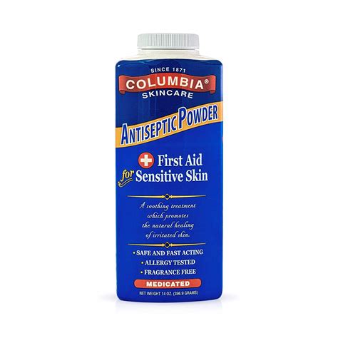 Columbia Antiseptic Powder 14 Ounces Bottle Health