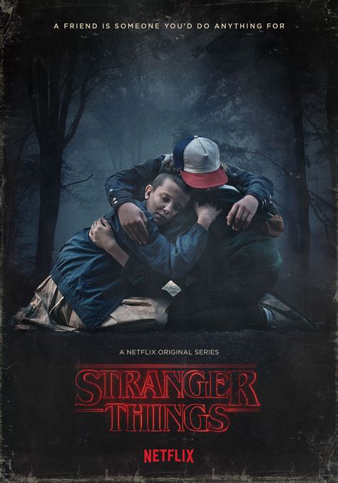 Stranger Things Fanart Poster 4 By Federico Mauro 2016 Stranger
