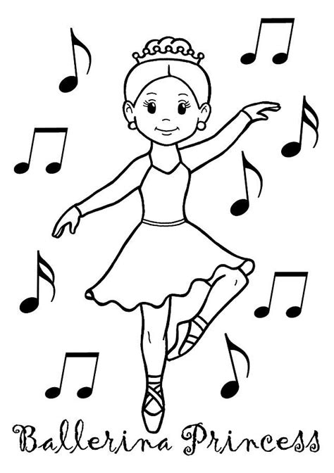 Image information image title : Ballerina Princess: | Dance coloring pages, Princess ...
