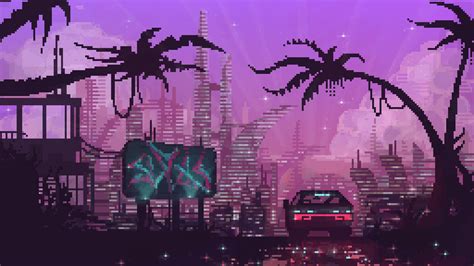 Pixilart Synthwave By Vikson