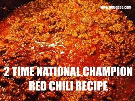Texas Red Chili Recipes Cook Off Winning Texas Style Chili My