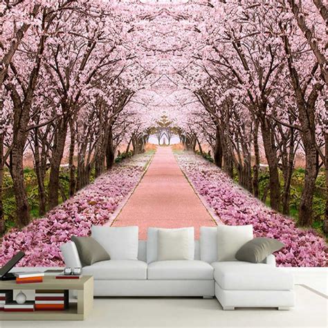 cherry blossom wallpaper mural [ ] cherry blossom wallpaper