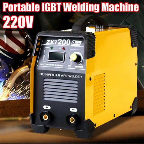 ZX V Portable MMA IGBT Welding Machine DC Inverter A Mini
