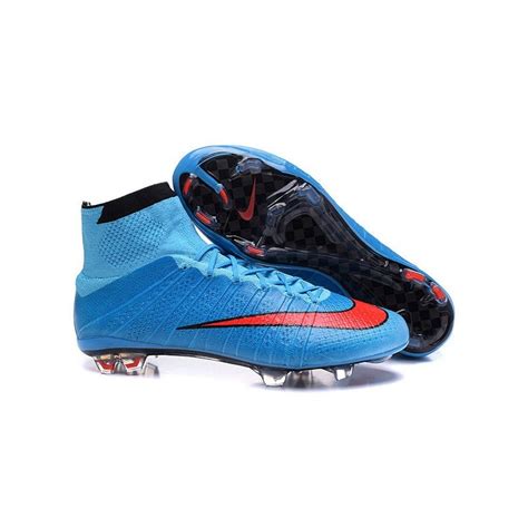 Best Nike Mens Mercurial Superfly Iv Fg Football Cleats Blue Red Black