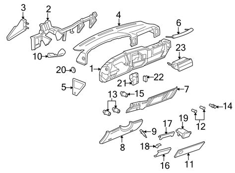 Chevrolet Avalanche 1500 Panel Trim Avalanche Neutral Neutral W