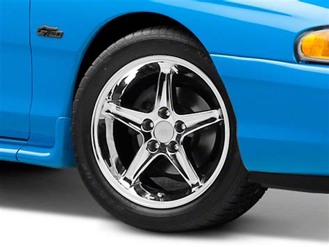 Mustang 1995 Cobra R Style Chrome Wheel 17x9 94 04 All Free Shipping