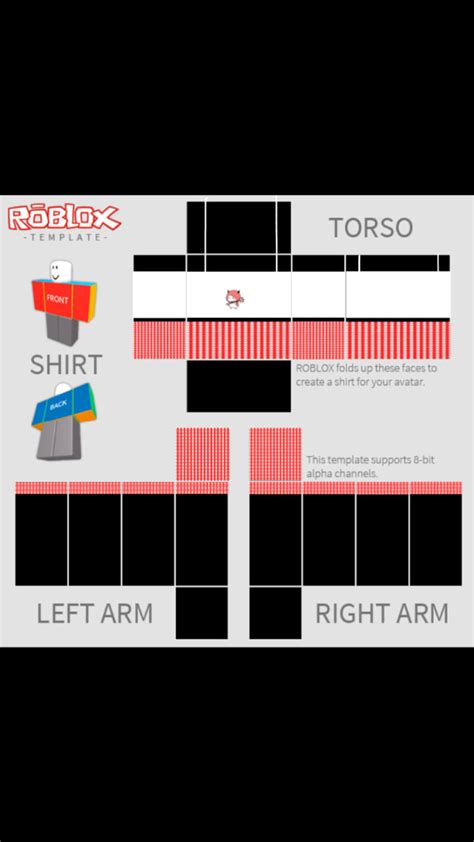 Free Roblox Clothing Templates
