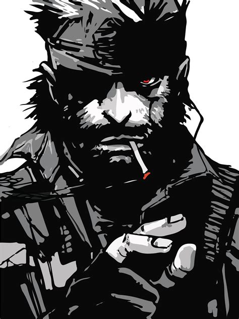 Metal Gear Solid เกมฟรี Png Png Arts