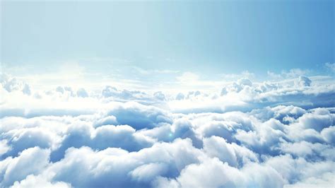 White Cloudy Sky With Sunbeam Hd Sky Wallpapers Hd Wallpapers Id 71622