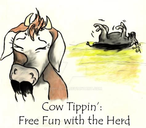 Cow Tipping By Rumpleink On Deviantart