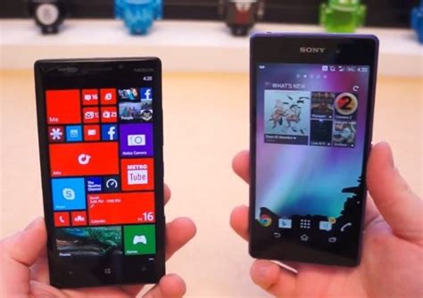 Sony Xperia Z2 Vs Nokia Lumia Icon Hard To Choose Phonesreviews Uk