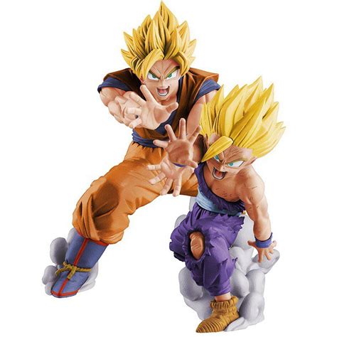 Goku, the hero of dragon ball z, is the most powerful warrior on earth. Figurine Dragon Ball Z - VS Existence : Son Goku & Son Gohan - Banpresto - Produit Dérivé ...