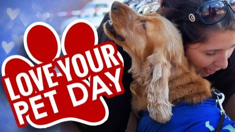 Pet owners will celebrate national love your pet day on february 20th—a day of appreciation for pets of all shapes and sizes. National Love Your Pet Day - 20th February Happy National ...