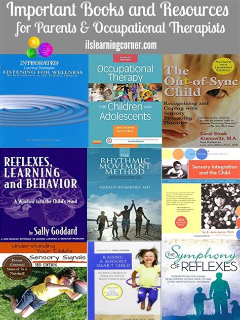 Important Books And Resources For Occupational Therapists Parents And