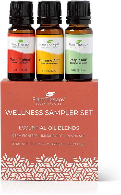 Buy Plant Therapy Wellness Sampler Set Immune Aid Germ Fighter
