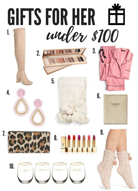 There are plenty of gorgeous accessories you can choose from; HOLIDAY GIFT GUIDE: GIFTS FOR HER UNDER $100 ...