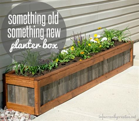 The tall design allows for weeding without bending forward too far. "Something Old, Something New" Planter Box - Infarrantly ...