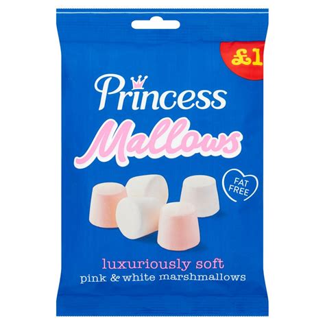 buy princess mallows pink and white marshmallows 150g at uk snacks online