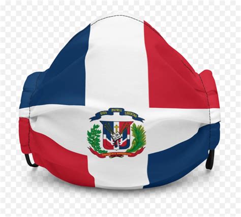 Dominican Republic Flag Washable Face Cloth Face Mask Emojidominican Republic Emoji Free