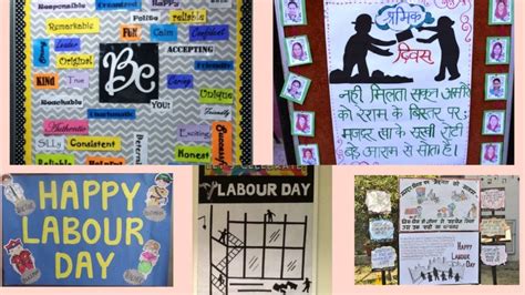 International Labour Day Display Board Ideas Notice Board On Labour