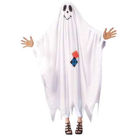Adults Unisex Friendly Ghost Costume Bed Sheet Style Comical Halloween 5056133829815 Ebay