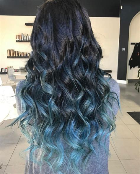 40 Fairy Like Blue Ombre Hairstyles Hair Styles Hair Color Blue