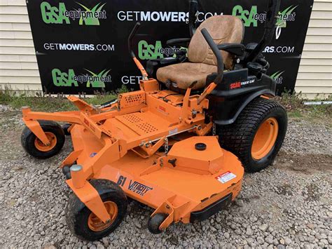 61IN SCAG TIGER CAT COMMERCIAL ZERO TURN W ONLY 203 HRS 122 A MONTH