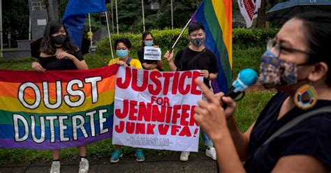 Marine Convicted And Pardoned In Killing Of Transgender Woman In Philippines Deported On Sunday