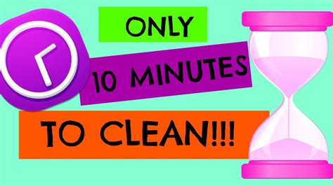 Only Ten Minutes To Clean 10 Minute Tidy Up Challenge Youtube