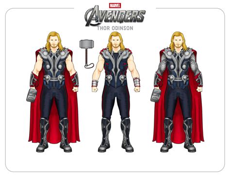 Thor Avengers 2012 By Efrajoey1 On Deviantart Thor Marvel