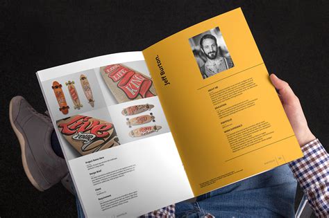 Professional Portfolio Brochure on Behance