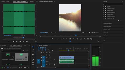 Adjusting Audio Levels In Premiere Pro Part 1 Of 2 Youtube