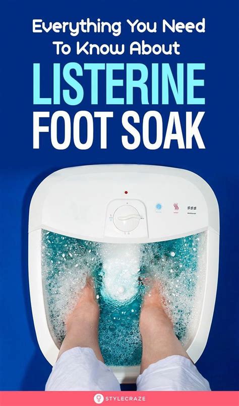 Listerine Foot Soak Does It Work And Are There Any Benefits Of Using