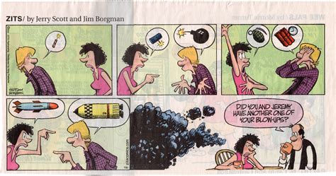 A Comic Strip With An Image Of Two People Talking To Each Other And One Person Pointing At Something