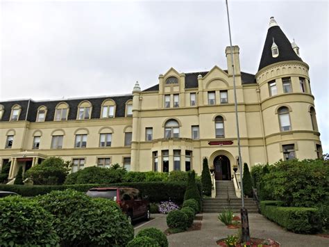 The Manrea Castle Hotel In Port Townsend Washington