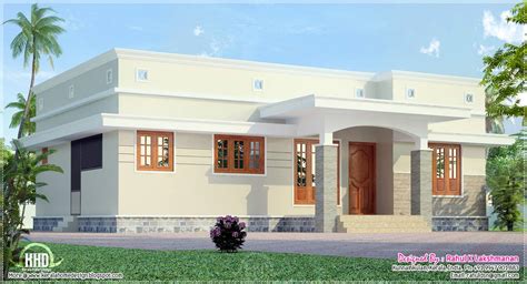 This house have 3 bedrooms hall and living area and suitable to single family. Small Budget Home Plans Design Kerala - House Plans | #174095